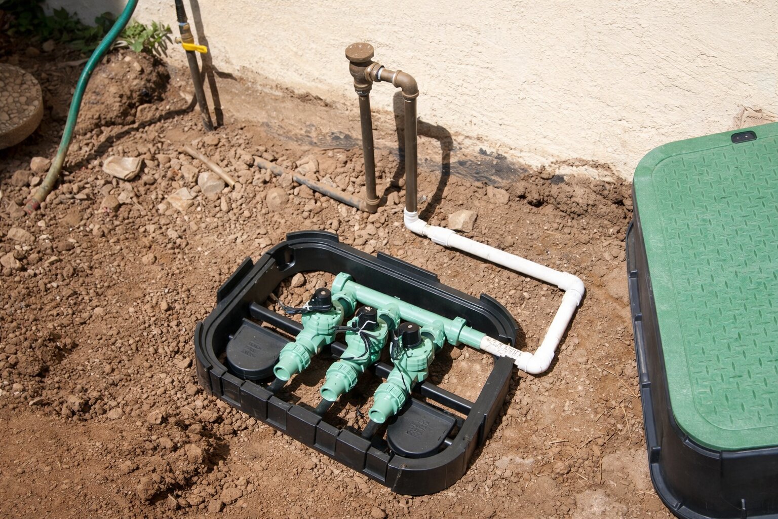 irrigation system installation
