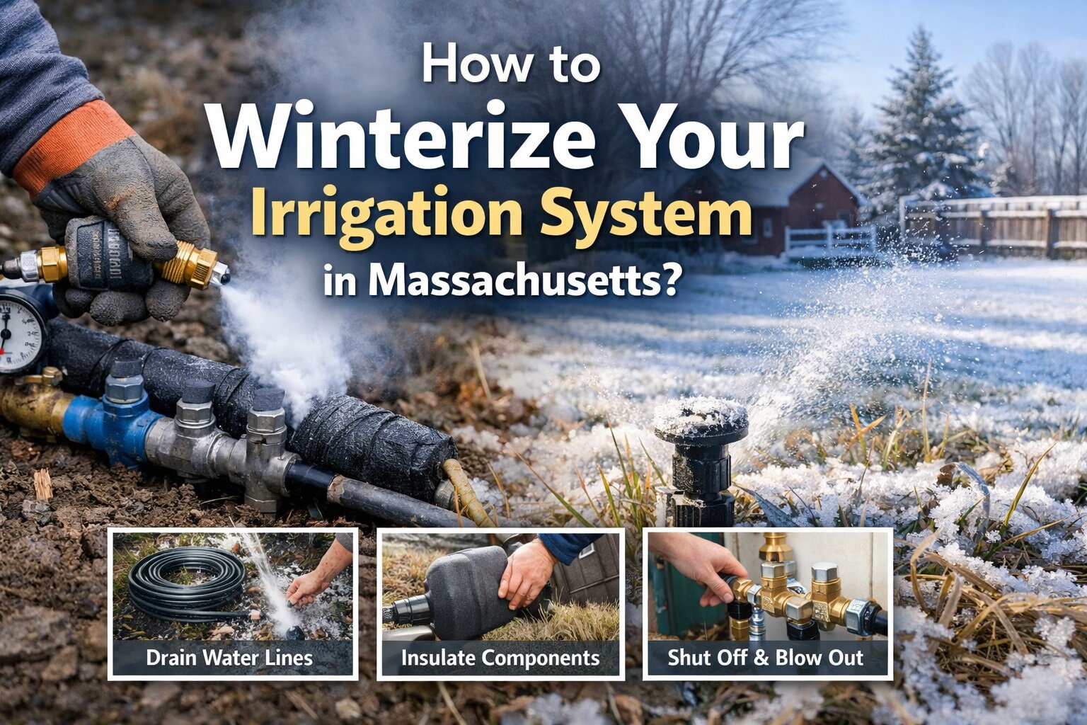 How to Winterize Your Irrigation System in Massachusetts