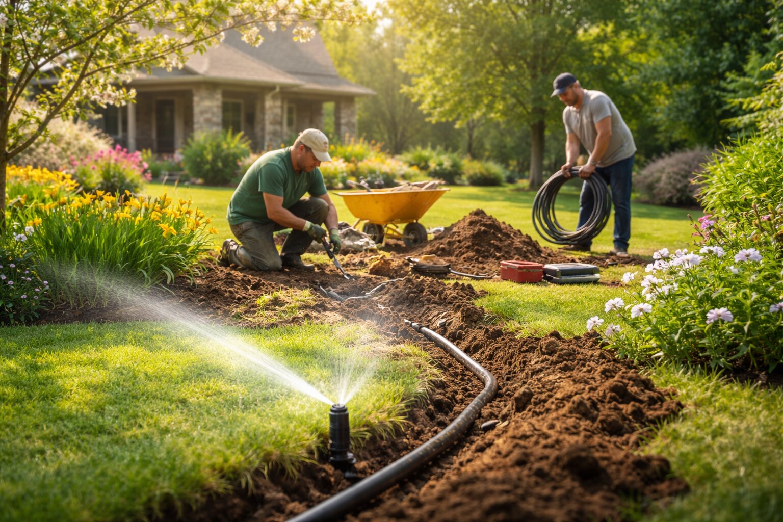 What is the Best Time of Year to Install an Irrigation System in Massachusetts