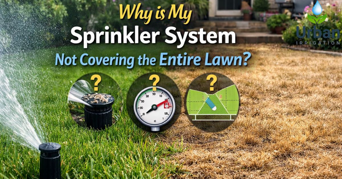 Why is My Sprinkler System Not Covering the Entire Lawn